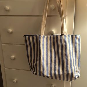 Stripes tote bag NWT